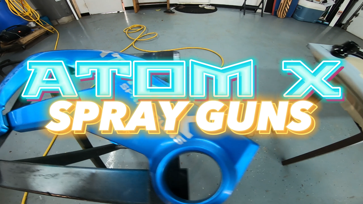 Professional ATOM X88 INFINITY Spray Gun – Dual 1.3/1.4mm Tips