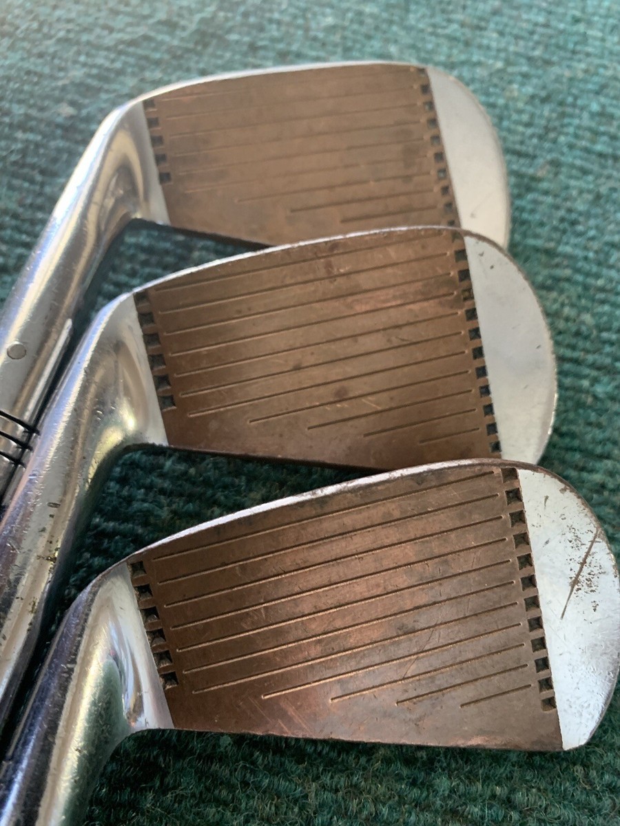 RARE 1957 MACGREGOR TOURNEY COLOKROM M85 IRON SET - RH, 3-9(no 7