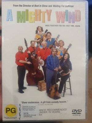 A MIGHTY WIND DVD CHRISTOPHER GUEST COMEDY FILM EUGENE LEVY CATHERINE O'HARA
