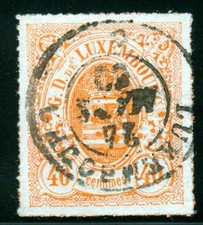 LUXEMBURG Nr. 23 a o LUXEMBOURG 24 MARS 69 (LIEBHABERSTÜCK), geprüft FSPL