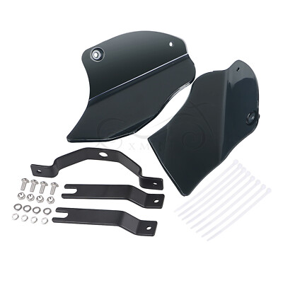 Reflective Saddle Heat Shield Air Deflector For Harley Softail
