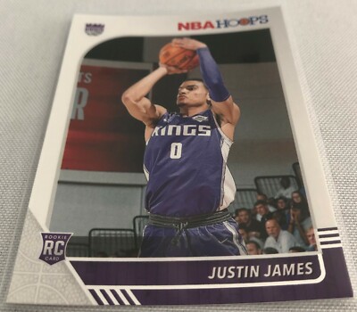2019-20 Panini Hoops Basketball Justin James Sacramento Kings rookie card #244 | eBay