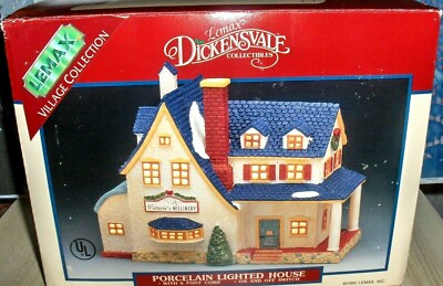 Porcelain Lighted Building LEMAX Rocky Top Sporting Goods 45695