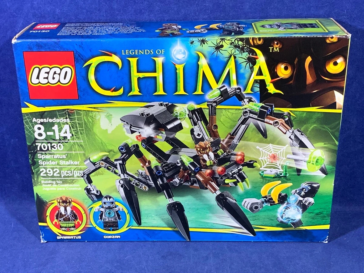 New CHIMA Lego 70130 SPARRATUS SPIDER STALKER Gorzan MINIFIGURES Legends SEALED