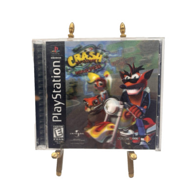 Crash Bandicoot Warped (Sony PlayStation, 1998) Complete Black Label PS1