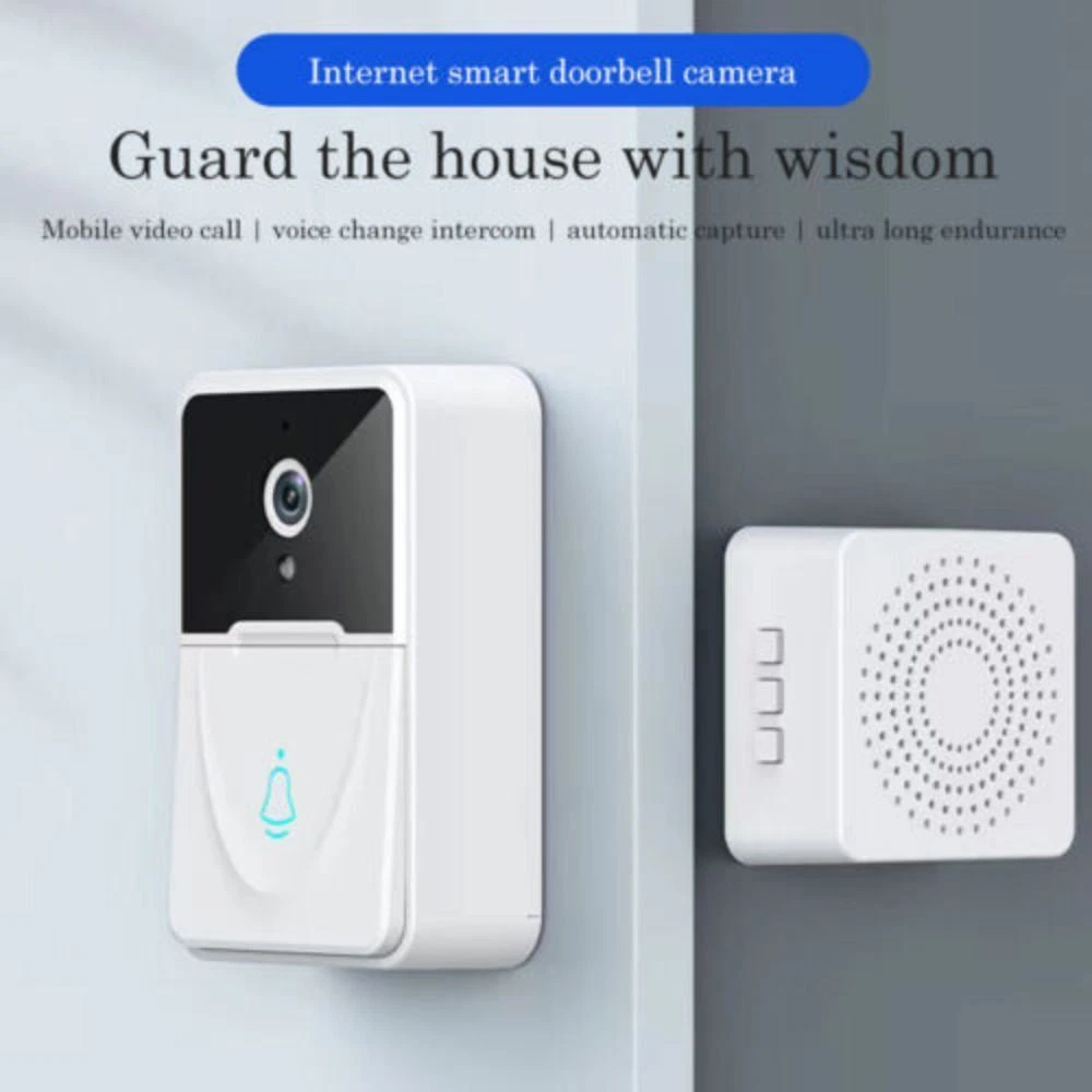 Cam Phone Camera Door Bell Security Intercom WiFi Video Doorbell
