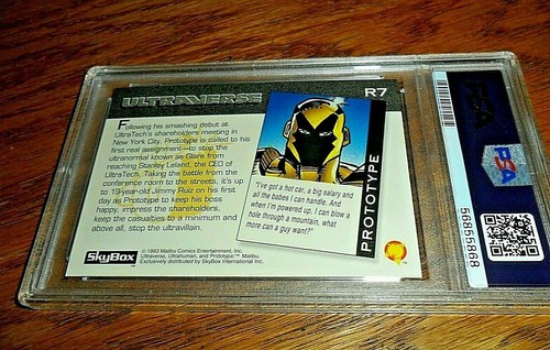 1993 SKYBOX ULTRAVERSE PROTOTYPE ROOKIES #R7 GRADED CERTIFIED PSA 9 MINT - Picture 2 of 2
