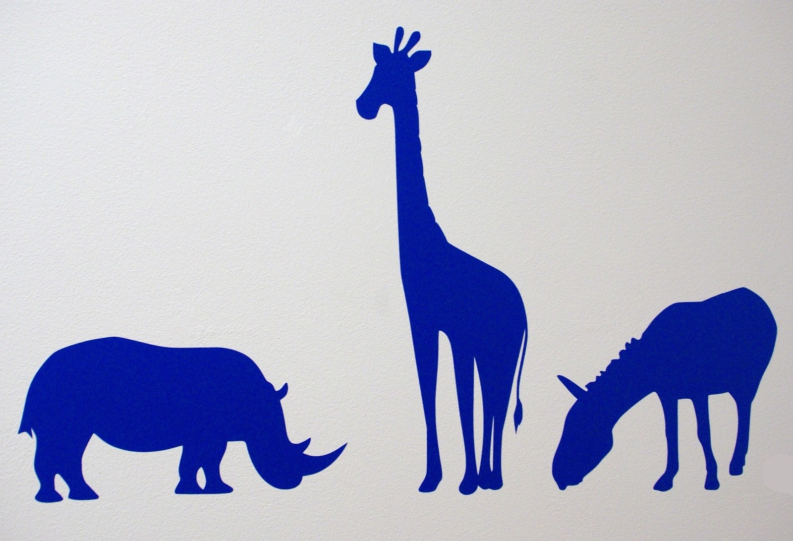 Safari / Zoo Animal Vinyl Wall Art Decals/Stickers Various Colours eBay