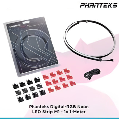 Phanteks PH-NELEDKT NEON D-RGB M5 LED Streifen - Farbig - Adressable RGB.
