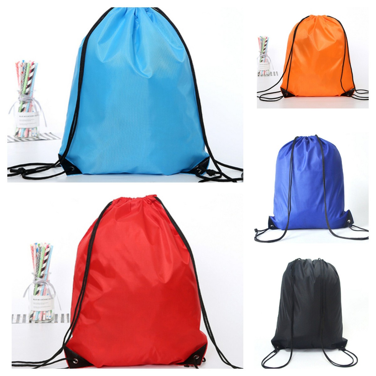 Waterproof Sport Gym Bag Drawstring Sack Sport Fitness Travel