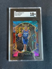 2020-21 PANINI SELECT LOU WILLIAMS COSMIC SELECT SGC 10 LOS ANGELES CLIPPERS