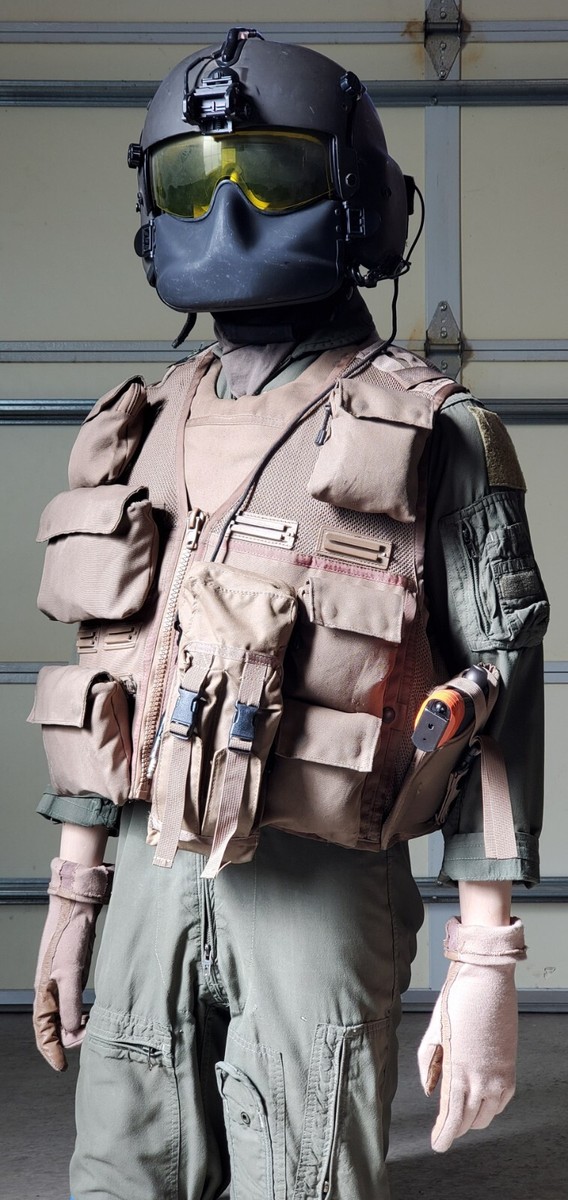 Air Ace Pilot Survival Vest, Aircrew Survival Vest, Snap Track