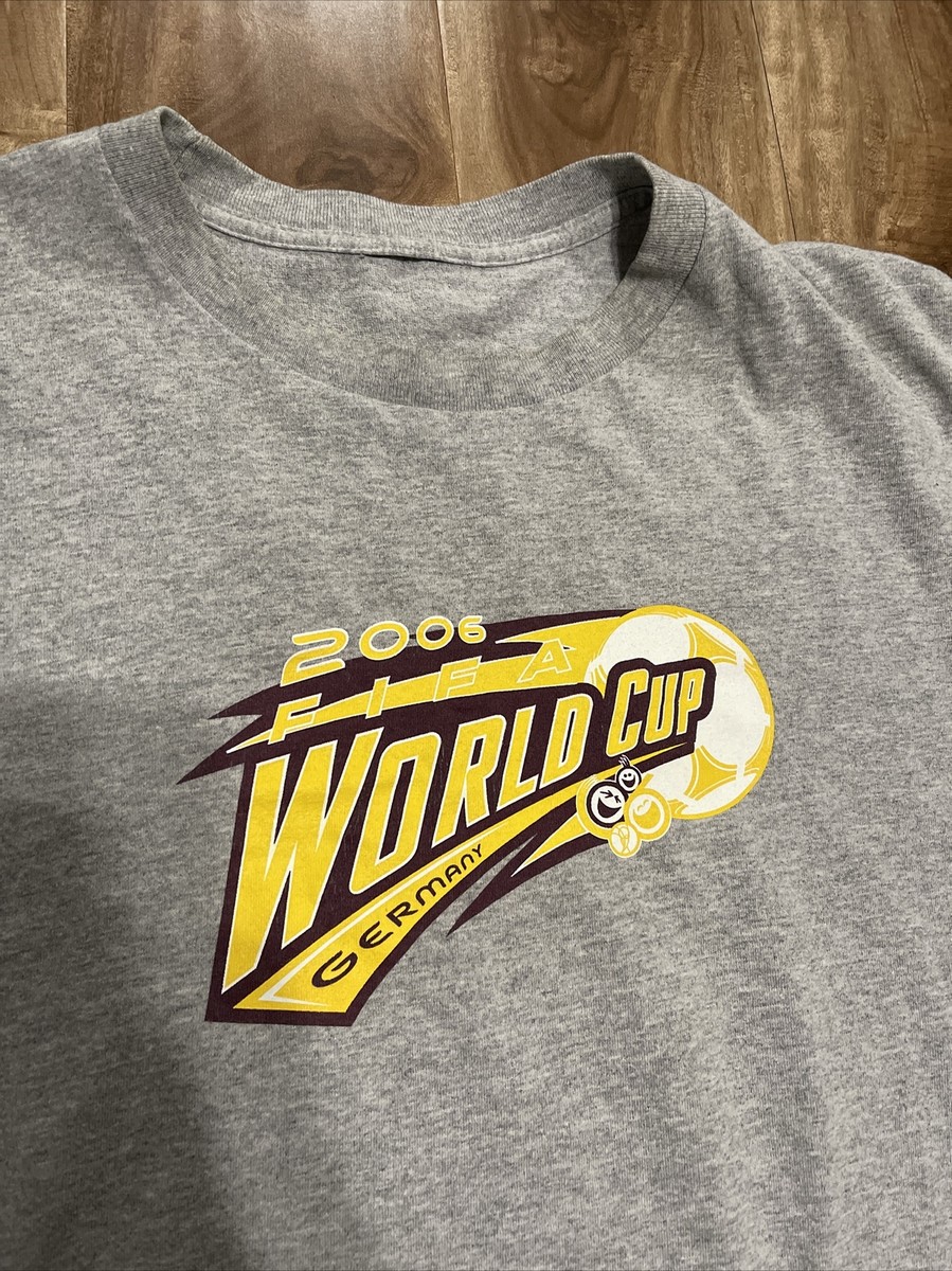 Rare Vintage Adidas 2006 Fifa Germany World Cup XL T Shirt