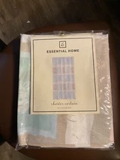 Essential Home 70 in x 70 in Fabric Shower Curtain - Echo Falls