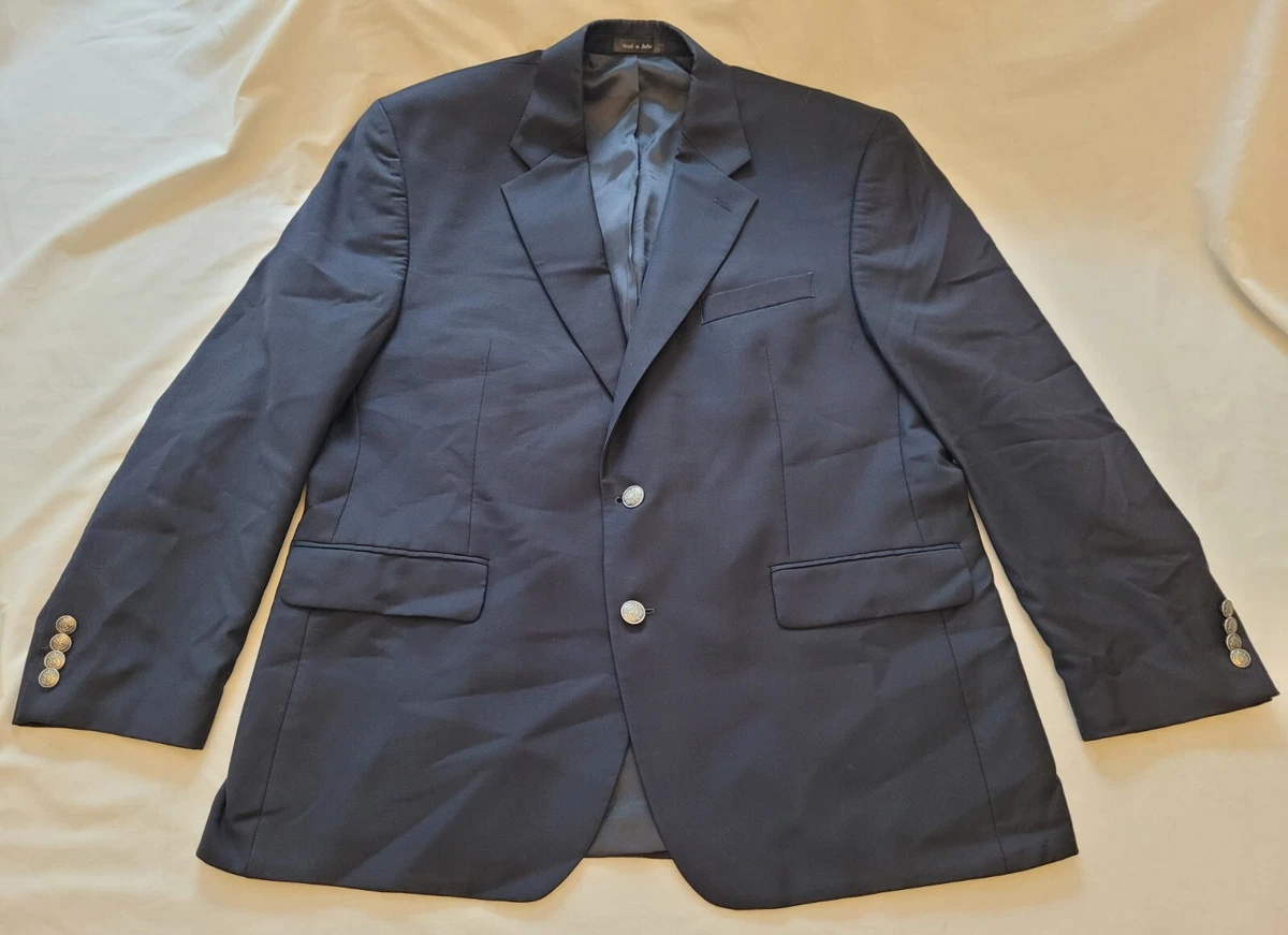 Michael Kors 100% Wool Blazer/Sports Coat Macy's Men's Store Black Size 44  Short | eBay