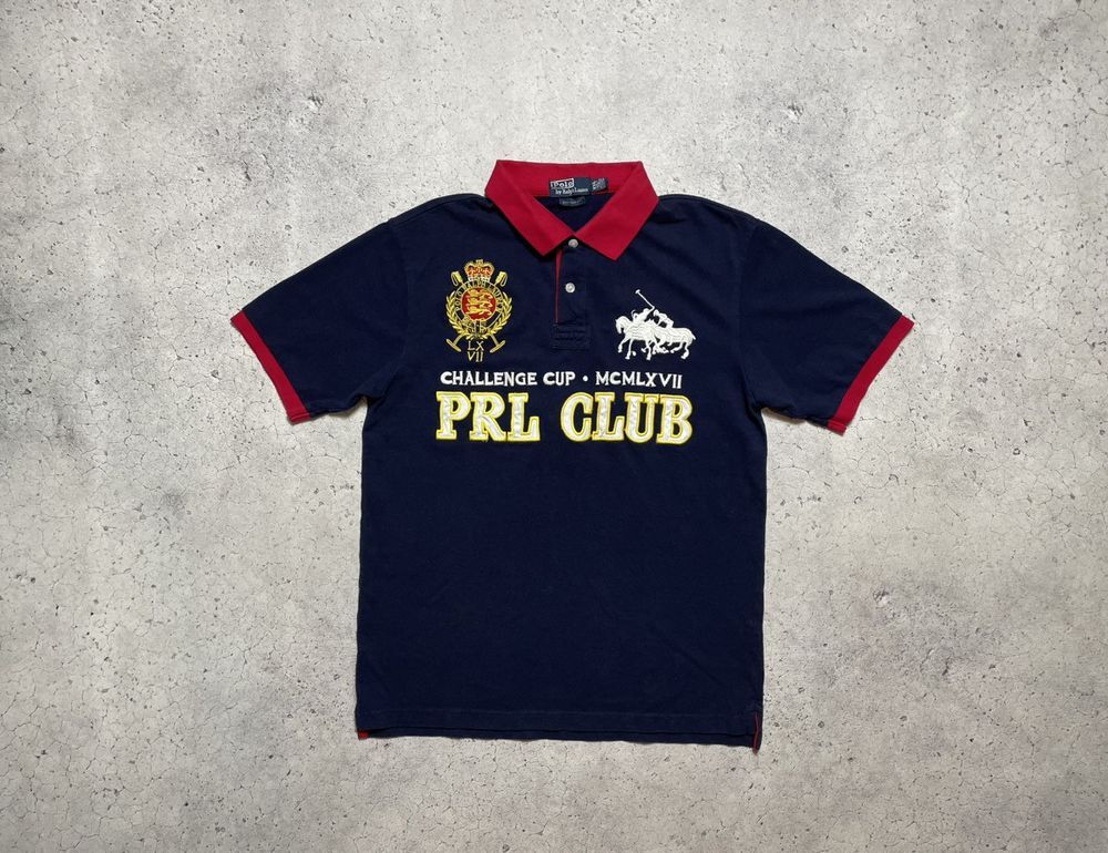 Vintage Polo T-Shirt PRL Club Polo Ralph Lauren #3 Big Pony