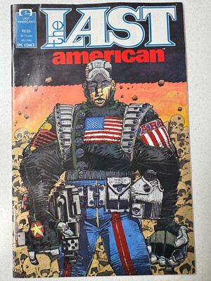THE LAST AMERICAN Comic #1 DECEMBER 1990