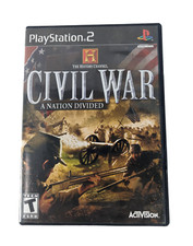 Civil War A Nation Divided PS2 Missing Manual PlayStation 2