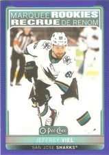 2021-22 JEFFREY VIEL O PEE CHEE OPC MARQUEE ROOKIES BLUE BORDER  # 637