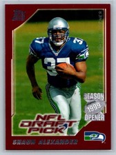 2000 Topps Season Opener Shaun Alexander #206 RC - Seattle Seahawks