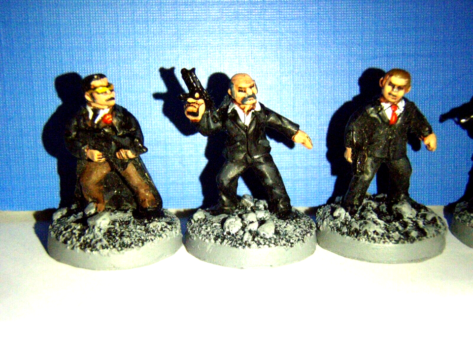 Pulp, 5 x Mini figures 36mm, science fiction, Metal. eBay