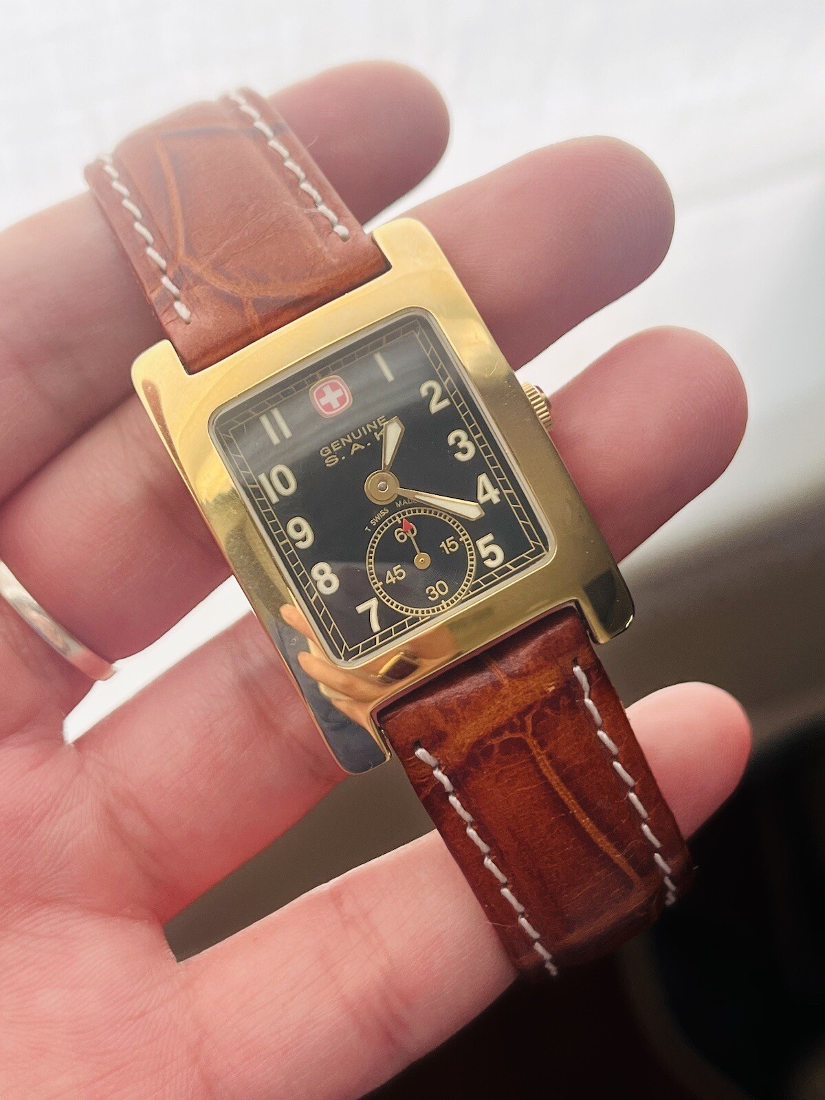 Wenger Swiss army knife tank watch w/ box & papers eBay