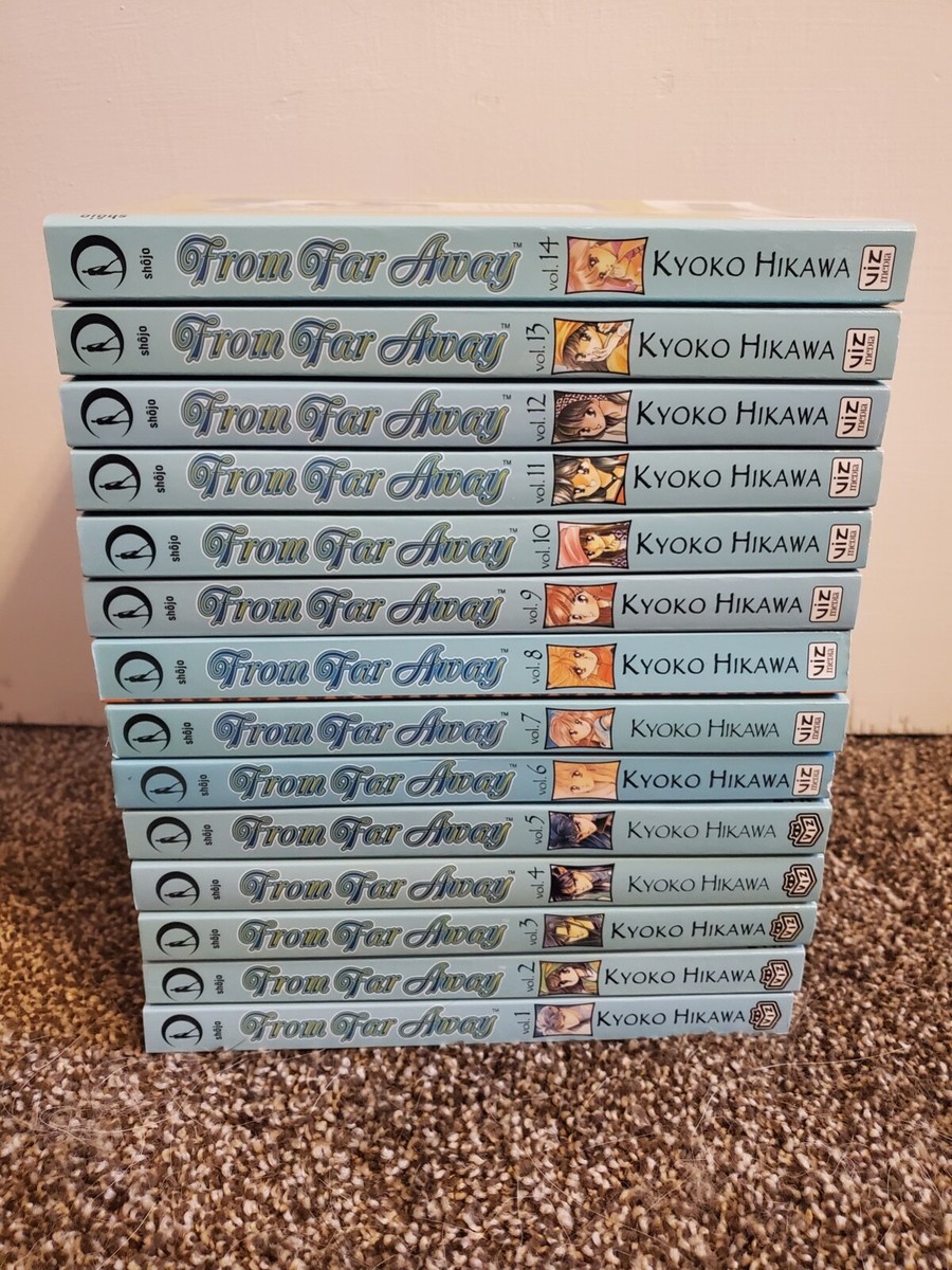 彼方から ひかわきょうこ 英語版 13冊セット From Far Away From Far Away complete series Manga vol 1-14 (AUTHENTIC FIRST