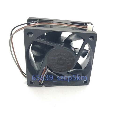 1PC 1.56W 60*60*25mm 3Pin Projector Cooling Fan EB60251S1-Q000-F99 12V - Picture 5 of 5