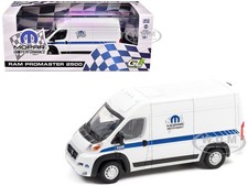 2018 RAM PROMASTER 2500 CARGO VAN "MOPAR" WHITE 1/43 DIECAST BY GREENLIGHT 86195