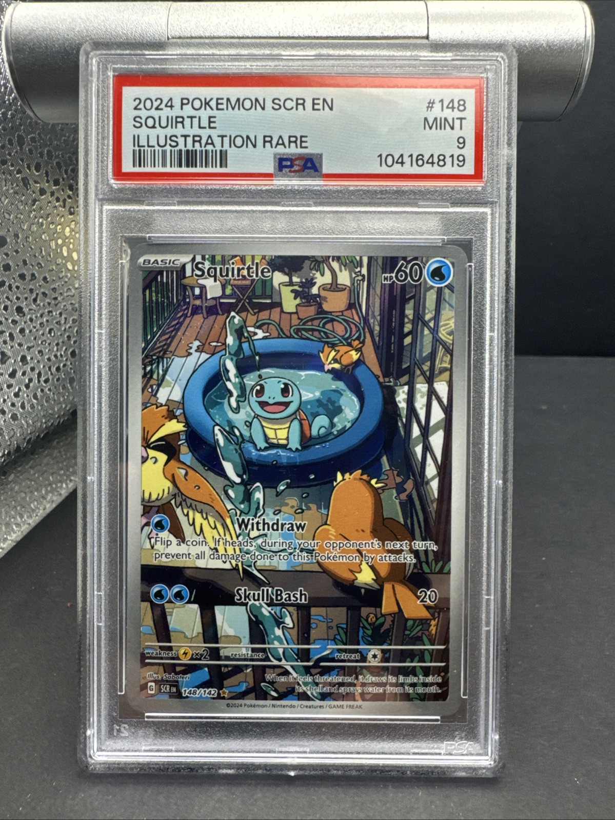 Squirtle 148/142 Sv07: Stellar Crown Holo - PSA9 | eBay