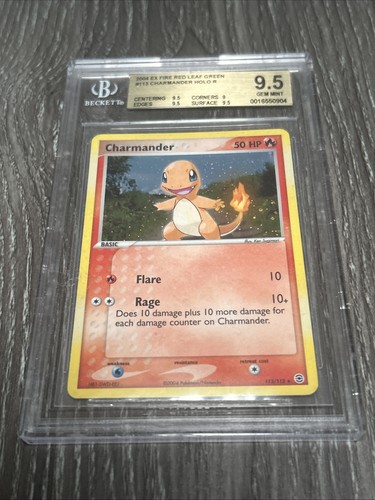 Charmander graded BGS 9.5 for sale on eBay