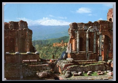 Ansichtskarte Taormina / Teatro Greco - Italien