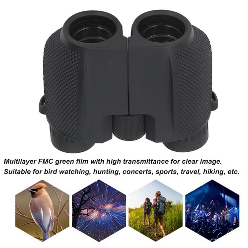 Binocular Telescope 10X 25mm Lens Wide View Angle Waterproof For Sports Hiking♫ - Picture 11 of 12