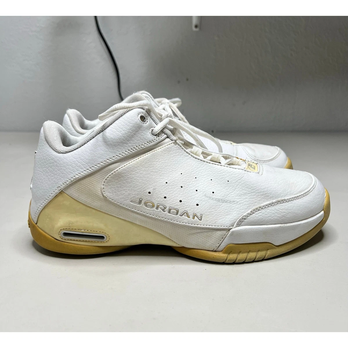 未使用 JUMPMAN TEAM FBI 30 コレクター向け ヴィンテージ Jordan Jumpman Team FBI White University Blue for Sale