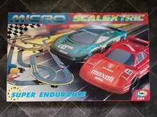 Large Microscalextrix 1:64 Super Endurance (12.3m track + extras) - Complete