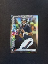 2025 Topps Chrome Football CJ Stroud Future Stars Refractor FS-16