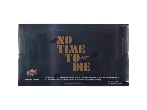 2025 UD JAMES BOND NO TIME TO DIE Base Parallels Inserts - Complete Your Set