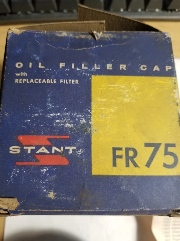 Vintage Stant Mfg FR75 Oil Filler Breather Cap w/ Adjustable Orifice 1963 - Image 2 of 4