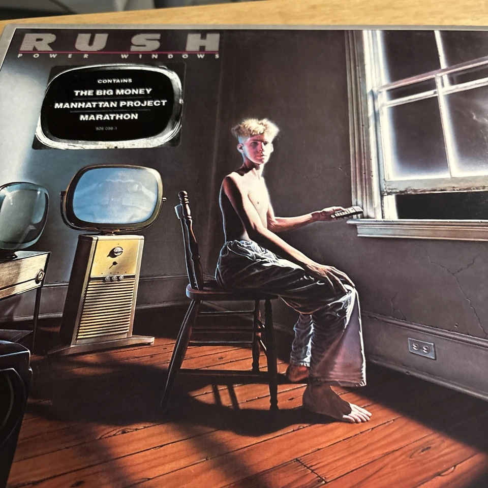 Rush  ~ Power Windows ~  Vintage LP  Mercury – 422 826 098-1 M-1 - Image 2 of 4