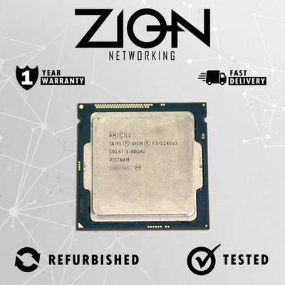 ** SR14T Intel Xeon E3-1245 v3 Quad-Core 3.40GHz 8MB 84W Processor**