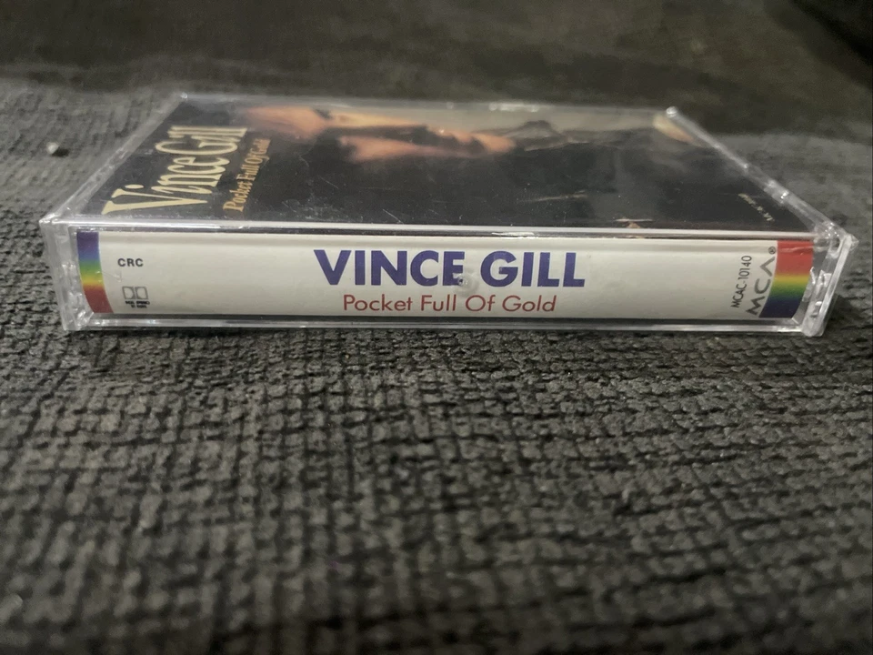 Vince Gill - Pocket Full Of Gold - 1991 MCA Records Cassette Tape - Image 2 of 3