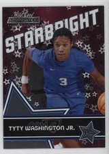 2021-22 Wild Card Alumination Starbright Pink TyTy Washington Jr #SB-24 0t2
