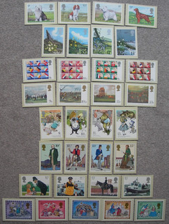 1979 Year Set of 33 PHQ Cards 8 X Mint Unused Sets In excellent condition