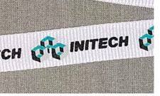 Initech Lanyard inspired by Office Space - 17 inches Loop (34 total Length)