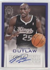 2013-14 Panini Signatures Travis Outlaw #29 Auto 0af