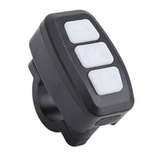 Electronic Bluetooth Media Remote Control Car Bike Motorcycle Steering White