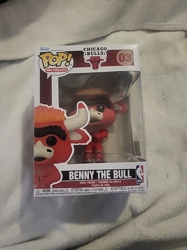 Funko Pop NBA Mascots 03 Benny The Bull New Open Box