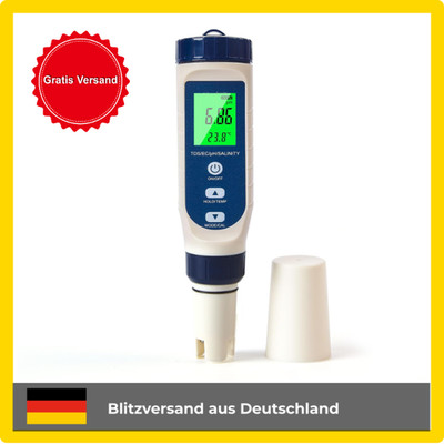 Automatische Temperaturkompensation | Präzise pH/EC/TDS-Messung