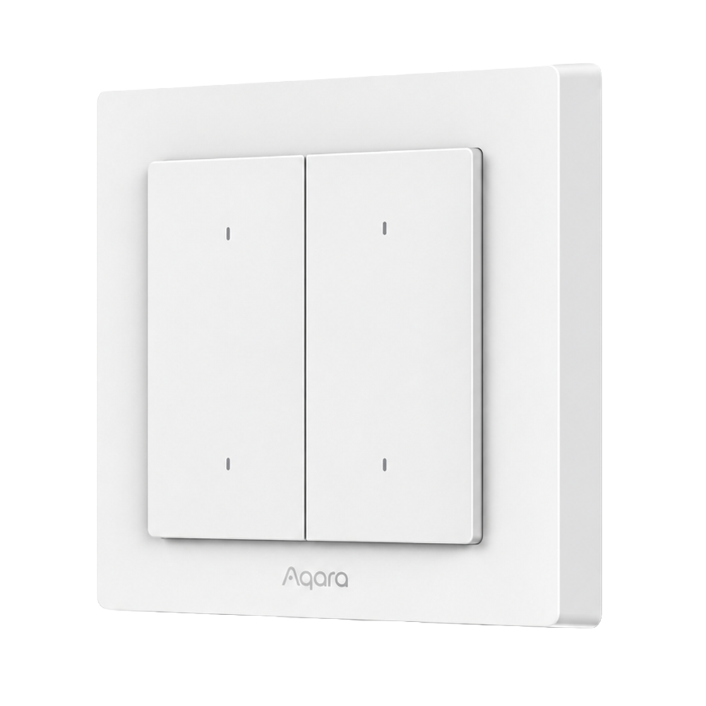 Aqara Grigio/Bianco Interruttore Luce + Tapparelle, Smarthome - Immagine 2