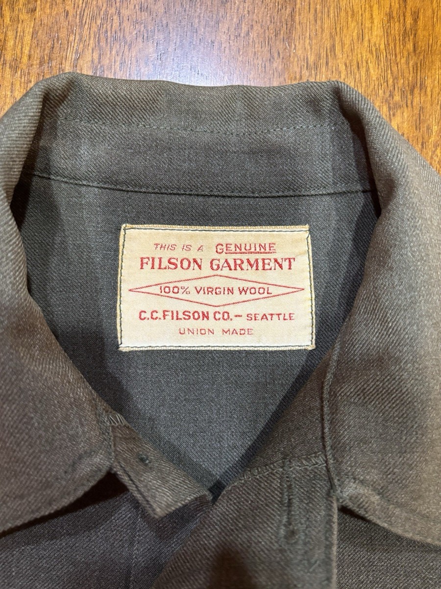 Filson Men's Forestry Cloth Cruiser Vintage Jacket | eBay